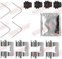ZubehöRsatz Scheibenbremsbelag Quick Brake 109-0033 FüR Crossland Opel Hyundai 4