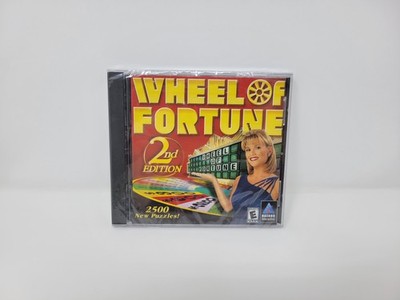 Wheel of Fortune 2nd Edition PC CD-ROM Game New Hasbro Interactive