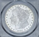 1881-O $1 US Morgan Silver Dollar ~ PCGS MS63