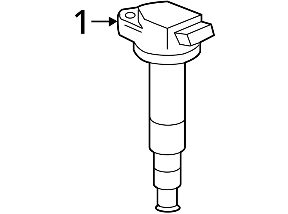 2009-2019 Toyota Corolla Ignition Coil Igniter Pack FQ1Q3 - Image 4 of 4