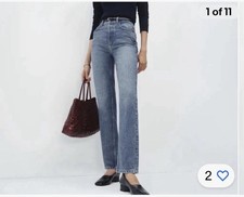 Reformation Cynthia High Rise Straight Jeans Button Fly Women  s Size 27