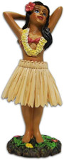 Kc Hawaii Hula Girl Posing Mini Dashboard Doll 4.4 Inches Kc Hawaii Hula Girl Posing Mini Dashboard Doll 4.4 Inches