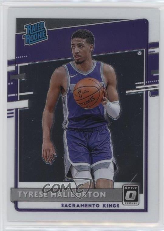 2020-21 Panini Donruss Optic Rated Rookie Tyrese Haliburton #162 7sd