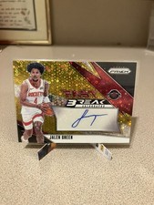 2024-25 Panini Prizm Fast Break Gold 7/10  Jalen Green #FB-JGR Auto