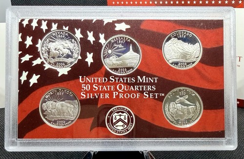 2006-S U.S. Mint Silver Proof Set with OGP & COA! 10 Coin Set - Picture 5 of 8