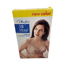 Playtex 18 Hour Bra Size 38C Toffee Color Comfort Strap Full Coverage New in Box