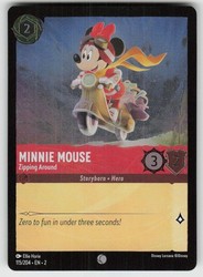 Minnie Mouse - Zipping Around 115/204 Rise of the Floodborn Cold Foil