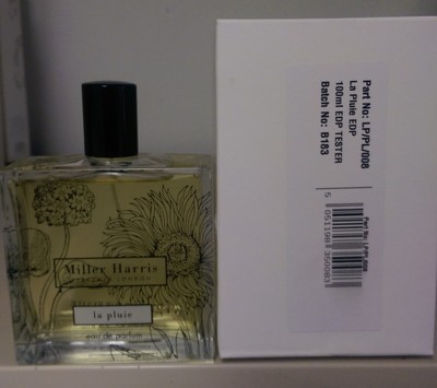 Miller Harris La Pluie Unisex Eau De Parfum  Spray 3.4 oz / 100 oz New Unboxed