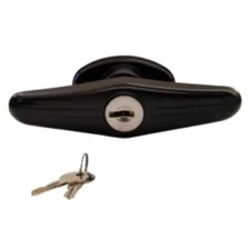 Bauer - Black Screw Mount T Handle - Short Shank- Center Mount