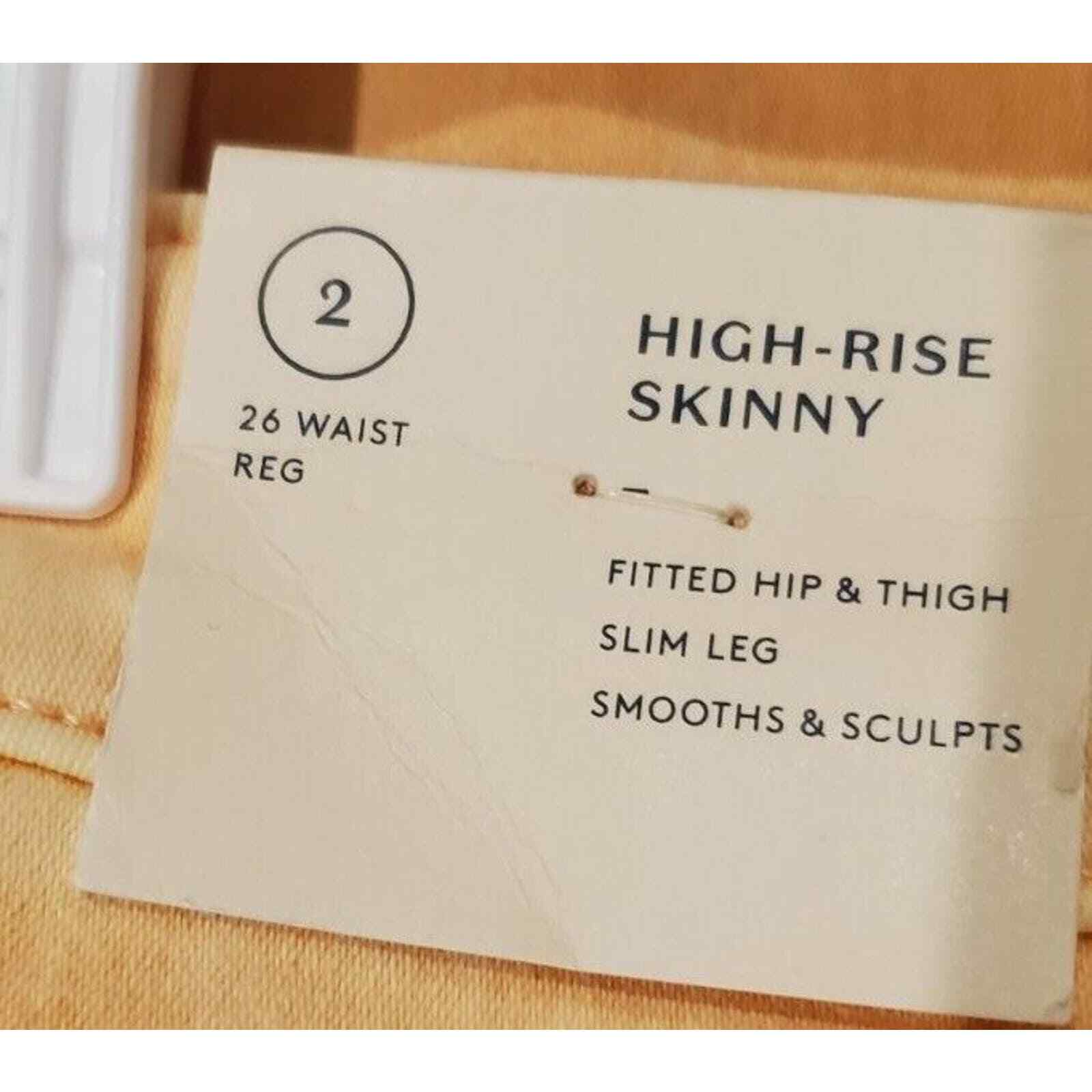 NWT Universal Thread Mottled Orange High Rise Ski… - image 10