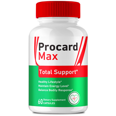 Procard Max Pills, Procard Optimize Blood Circulation Advanced Formula 60ct