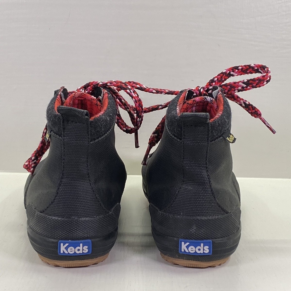 Keds Womens Scout Boot II WF65576 Black Water Resistant Rain