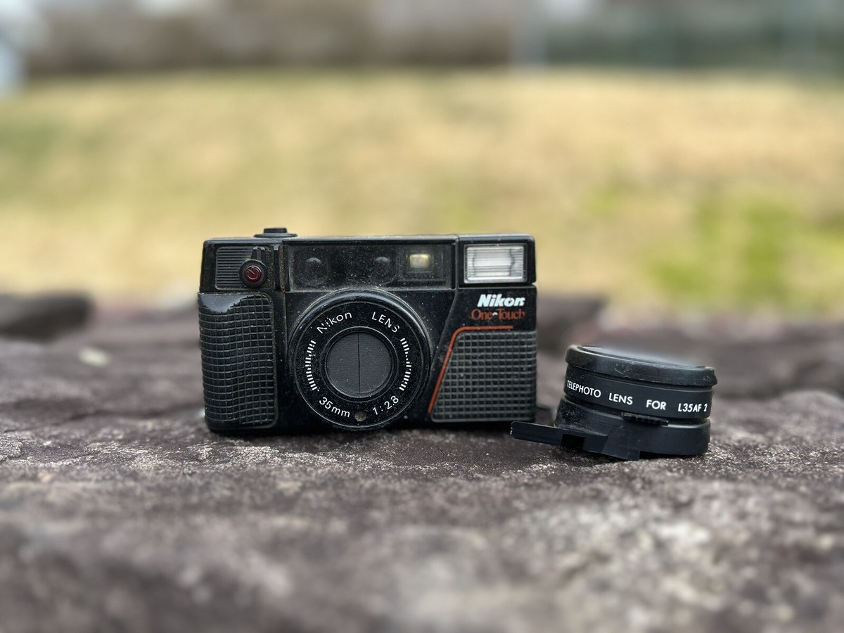 1985 Nikon One Touch L35AF2 35mm Point Shoot