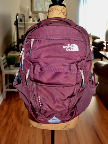 The North Face Surge Flexvent Deep Wine 31L Travel Laptop Backpack - Afbeelding 2 van 15