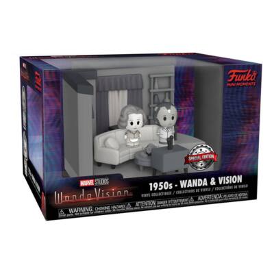 Wandavision Wohnzimmer 50er Jahre Wanda & Vision Special POP Mini Moments Marvel