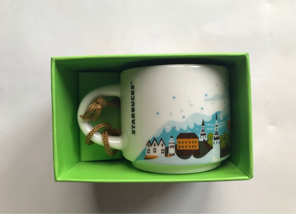 Starbucks Russia You Are Here YAH Series 2 oz Espresso Cup Mug 