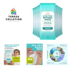 Nurture XL Ultra Thick Body Wipes for Adults w/Aloe  120 Extra Large Disposa...