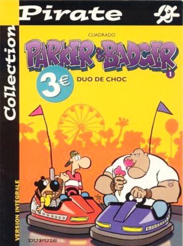 PARKER & BADGER // Duo de choc // CUADRADO // Collection Pirate n° 1  - Imagen 1 de 1