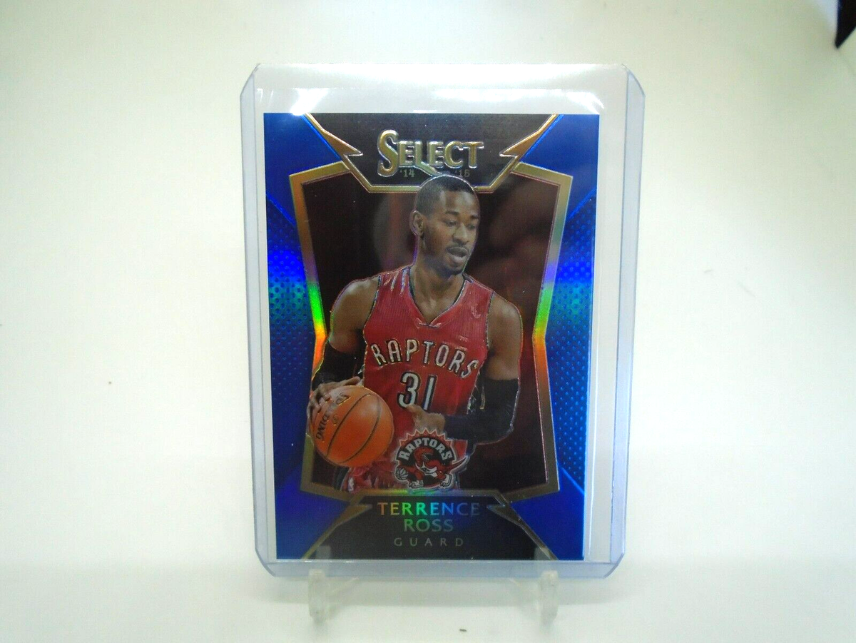 2014-15 PANINI SELECT #60 TERRENCE ROSS BLUE PRIZM REFRACTOR /249