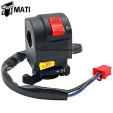 Left Handlebar Start Switch Headlight for Polaris Scrambler 50/90 Predator 90