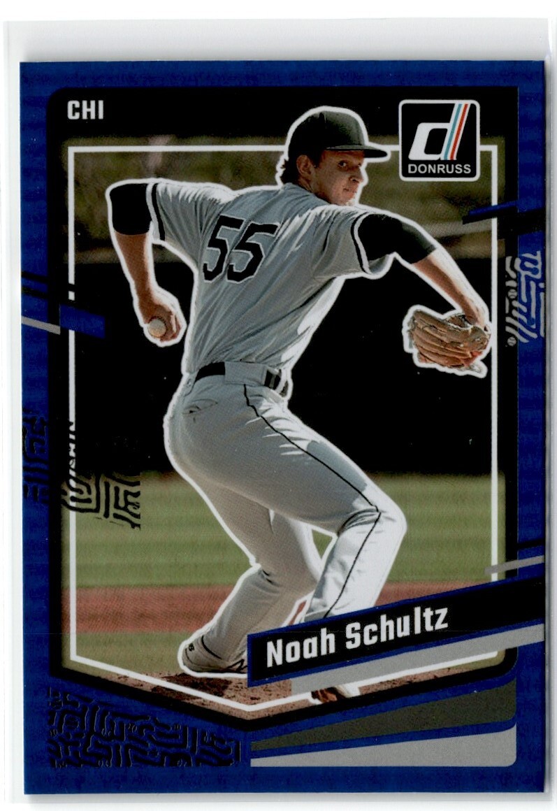 2023 DONRUSS HOLO BLUE NOAH SCHULTZ #126