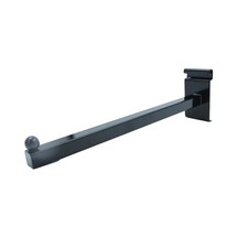 Lot of 5 Straight Faceout Arms Ball 12" Black Wire Slat Grid Clothing Handbags