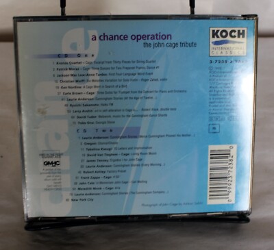 JOHN CAGE TRIBUTE A CHANCE OPERATION MUSIC CD | eBay