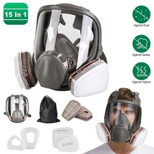 Anti-fog Full Face Gas Respirator Mask For 6800 Facepiece Painting Spraying