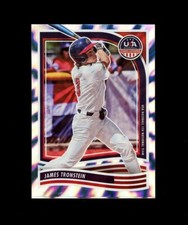 RARE 2024 USA Stars & Stripes SP SILVER FOIL JAMES TRONSTEIN /30! 15U National 