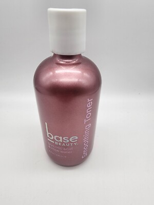 Base Beauty Glycolic Acid & Rose Water Smoothing Toner. 8 fl. oz.