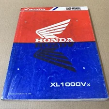 Honda XL1000 V X Genuine OE Workshop Manual Service Repair Manual 62MBT00
