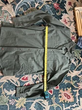 Authentic Jesse James Industrial Workwear shirt - Khaki Green SIZE MEDIUM VG++!!