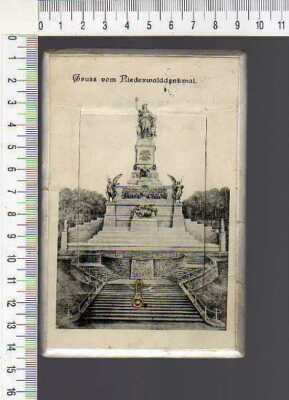17171) DEUTSCHLAND 1913 STK ''Niederwalddenkmal'' gereist 