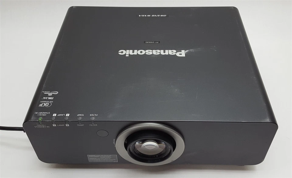 Panasonic PT-DW640UK DW640 DLP WXGA 6000 Lumens Dual-Lamp HDMI Projector 13h/13h - Image 3 of 4