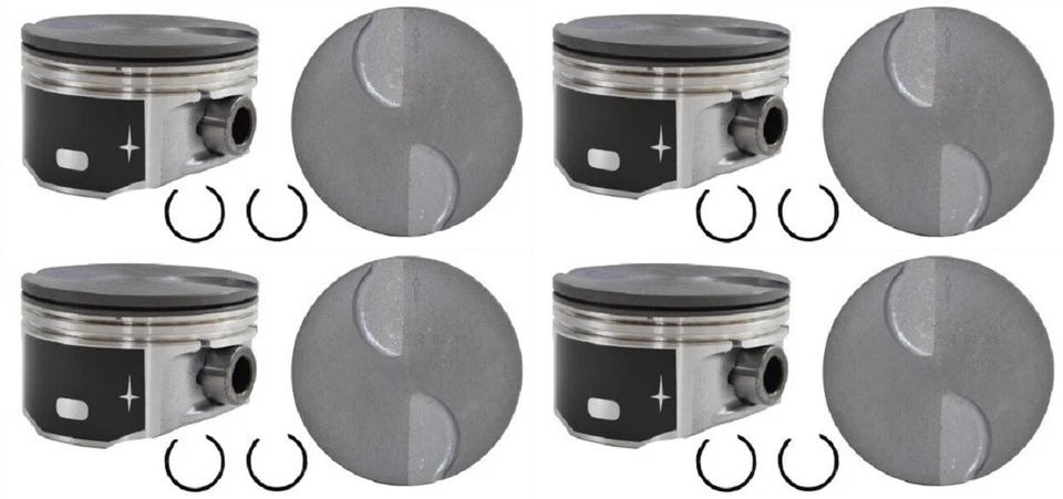 Chevrolet GMC 4,8 L 5,3 L 2010 - 2016 GENIV (8) Enginetech pistones techo plano  Foto 3 de 3