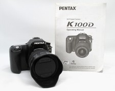 Pentax K100D DSLR DIGITAL CAMERA w/ SMC Pentax-DA 18-55mm Lens w/ Manual