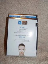 Global Beauty Care Premium Retinol 2 Pairs UNDER-EYE PADS Eye Treatment New Box