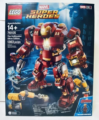 Brand New LEGO Marvel Super Heroes: The Hulkbuster Ultron Edition (76105)