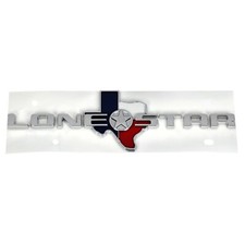 13-18 Dodge Ram 1500 2500 3500 Texas Lonestar Chrome Red White Blue Emblem Mopar 13-18 Dodge Ram 1500 2500 3500 Texas Lonestar Chrome Red White Blue Emblem Mopar