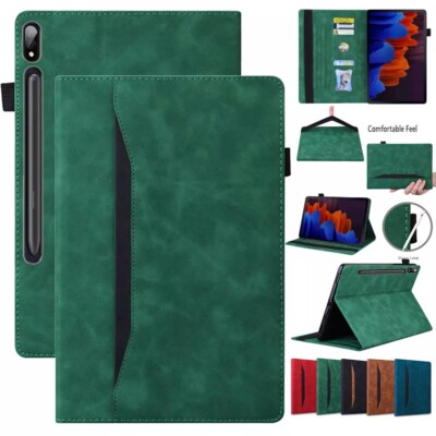 Hülle Für Samsung Galaxy Tab S10 Plus S9 S8 S7 FE+ A9+ Smart Tasche Case Cover