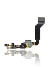 Replacement Charging Port Cable Compatible For iPhone 4S White 