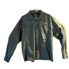 Pre Owned Men s Wrangler Outdoor Series Button Up Long Sleeve Shirt Sz XL Style