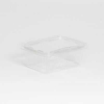 TS32 (200PCS) Safe-T-Fresh 32 Oz Plastic Clear Hinged Container