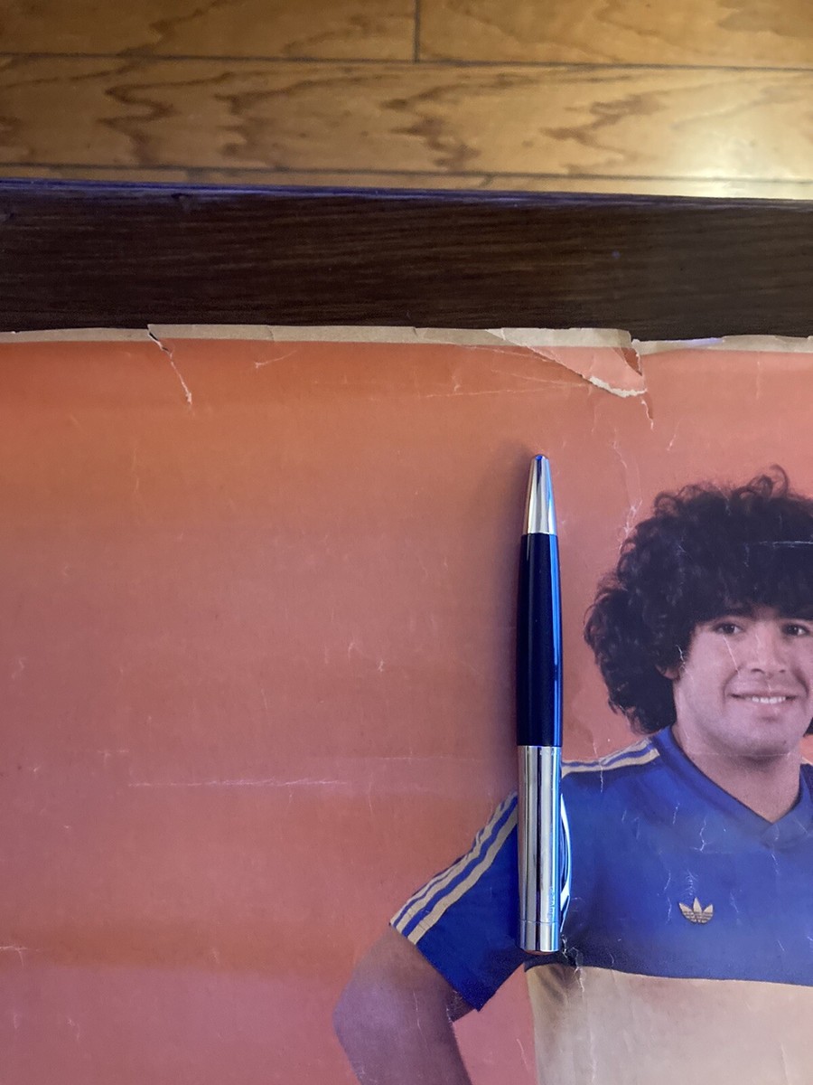 Poster Vintage Diego Maradona Boca Juniors 1981 Signé – Avec Certificat D'authenticité