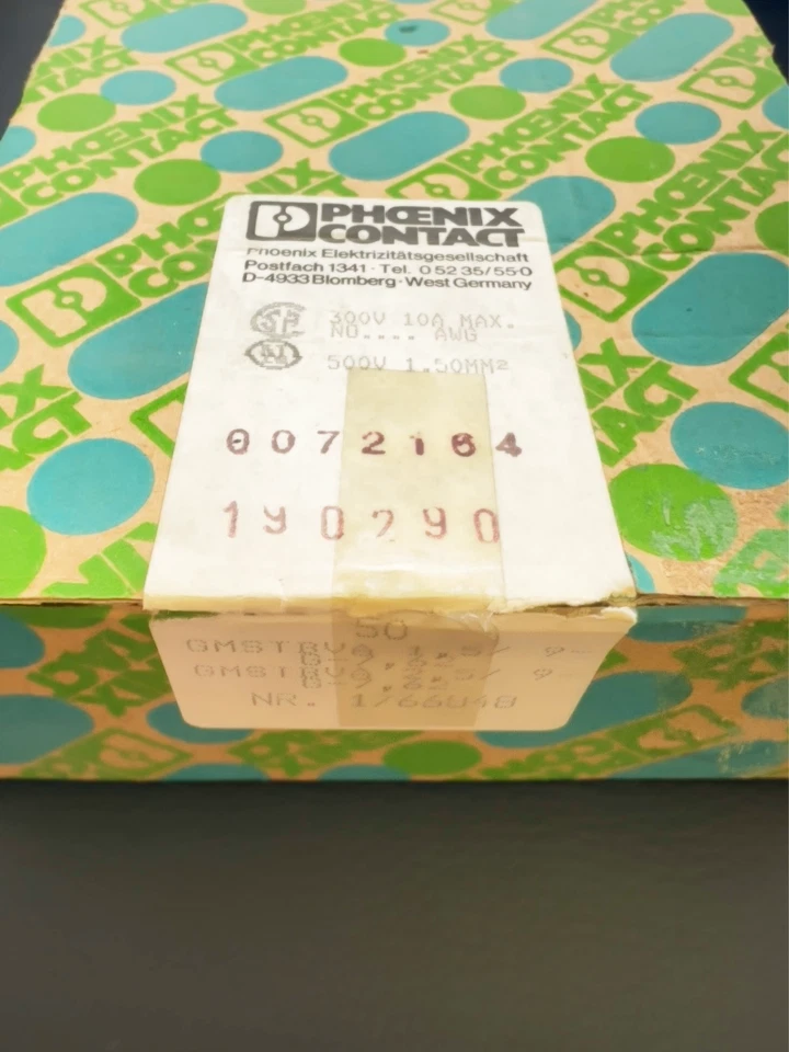 1X GMSTBVA 2,5/ 9-G-7,62 1766848 Phoenix Contact PCB Header 9 Pos 7.62mm Pitch - Image 4 of 4