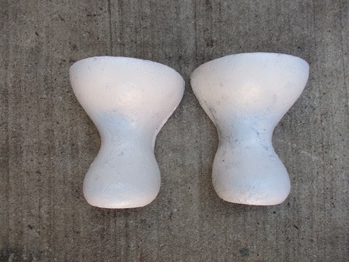 Antique Victorian Cast Iron Bath Tub Feet 5 1/2" - Set of 2 (E)