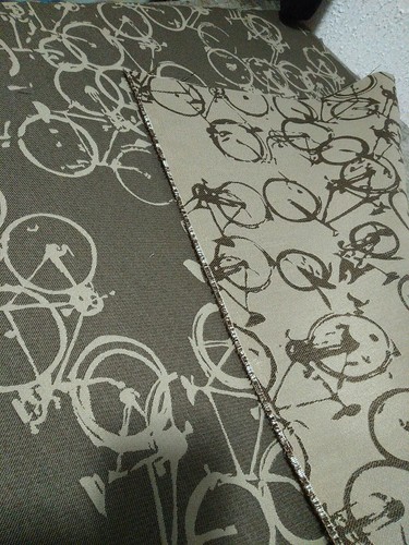 FABRIC"REMNANT"PC.HEAVY WT. POLY BLEND NEW TO STORE BICYCLES! - Picture 4 of 4
