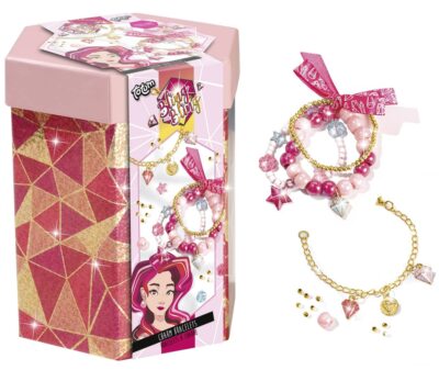 Totum Bling Bling - Bettelarmbänder gestalten mit bunten Perlen und diamantförmi