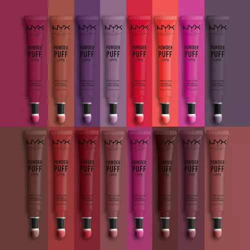 NYX MAKEUP Powder Puff Lippie Lip Cream, Liquid Lipstick Choose Color