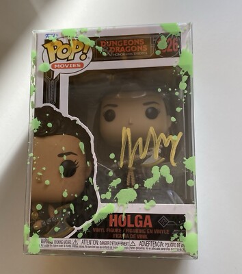 Funko Pop Dungeons And Dragons Holga #1326 Michelle Rodriguez signiert JSA